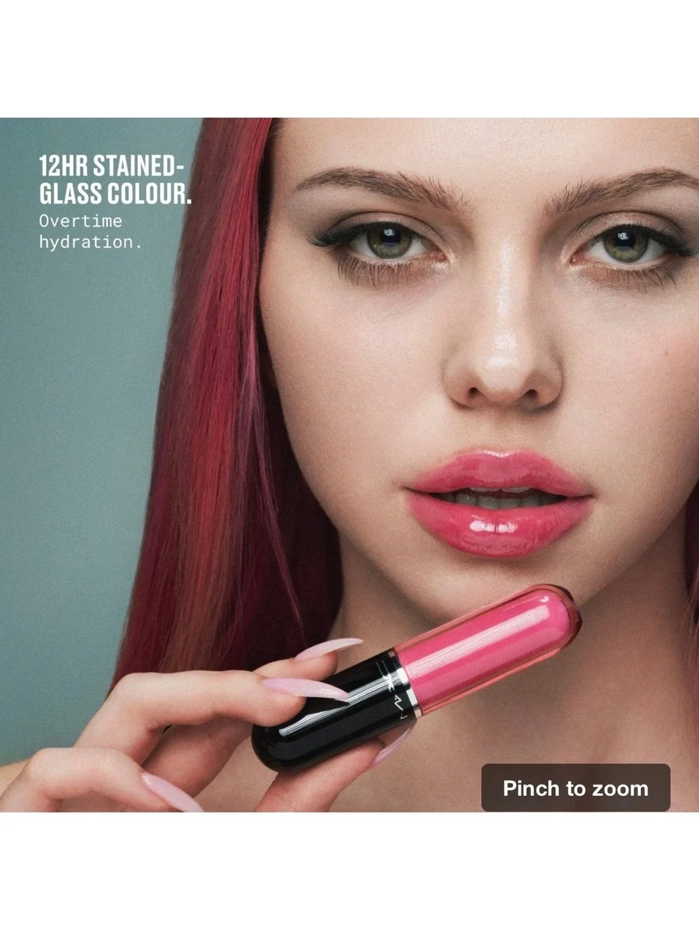 Brand New (Aug. ‘26 Release) MAC Lustreglass Stainglass Lip Tint •947 Soda Poppy